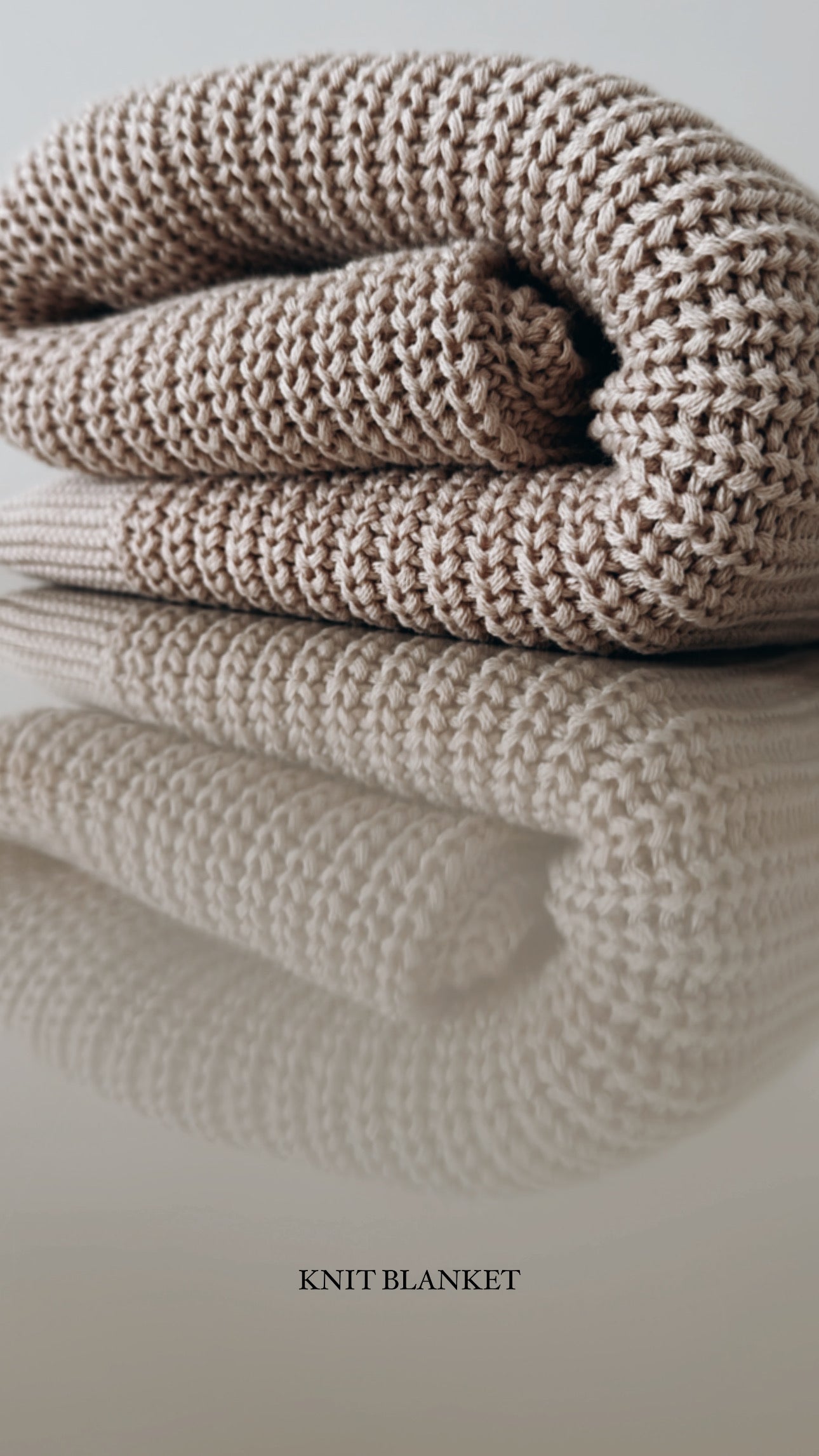 Chunky Knit Blanket | Handmade