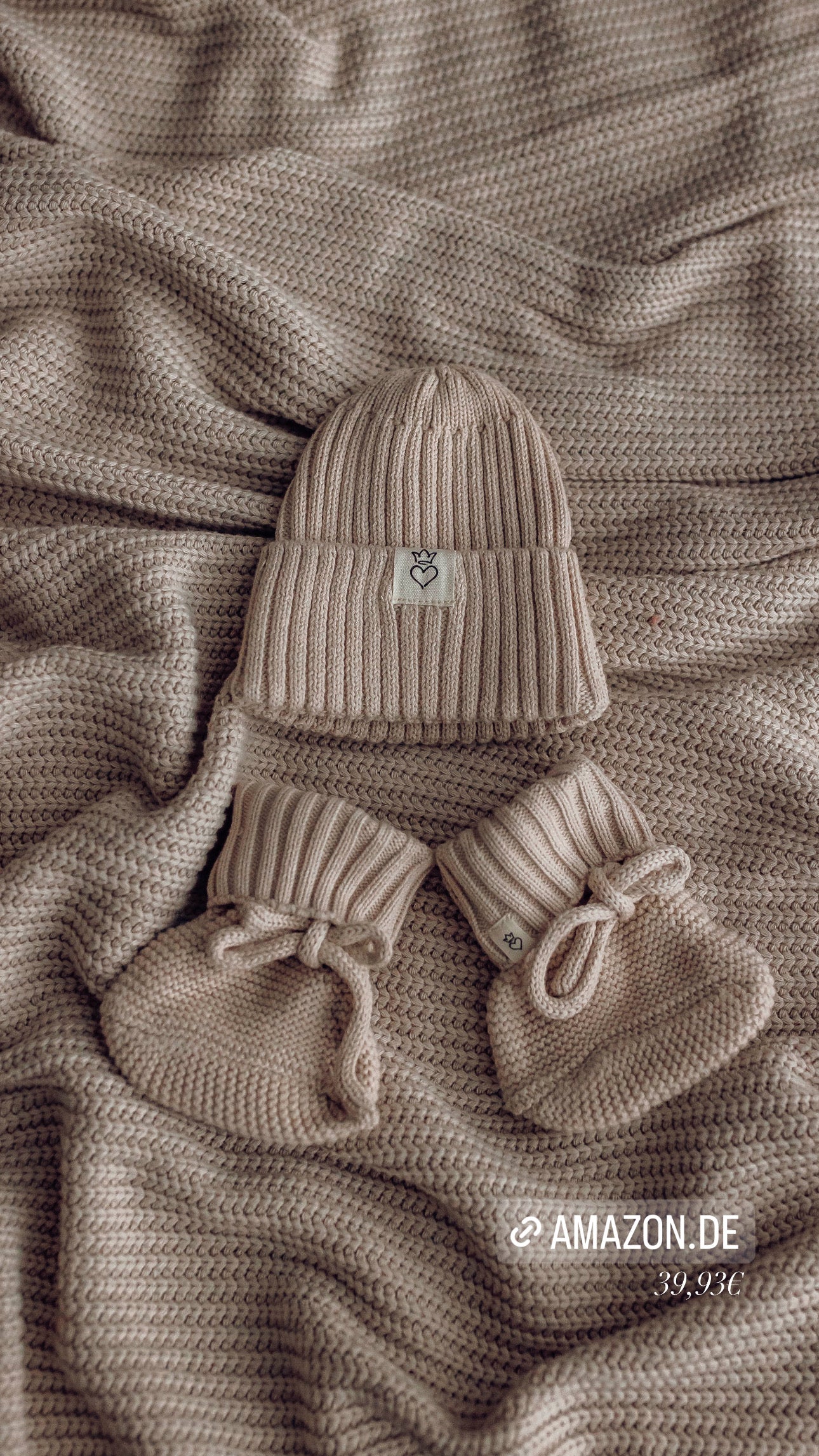 2 pcs Set | Beanie + Booties | Special price