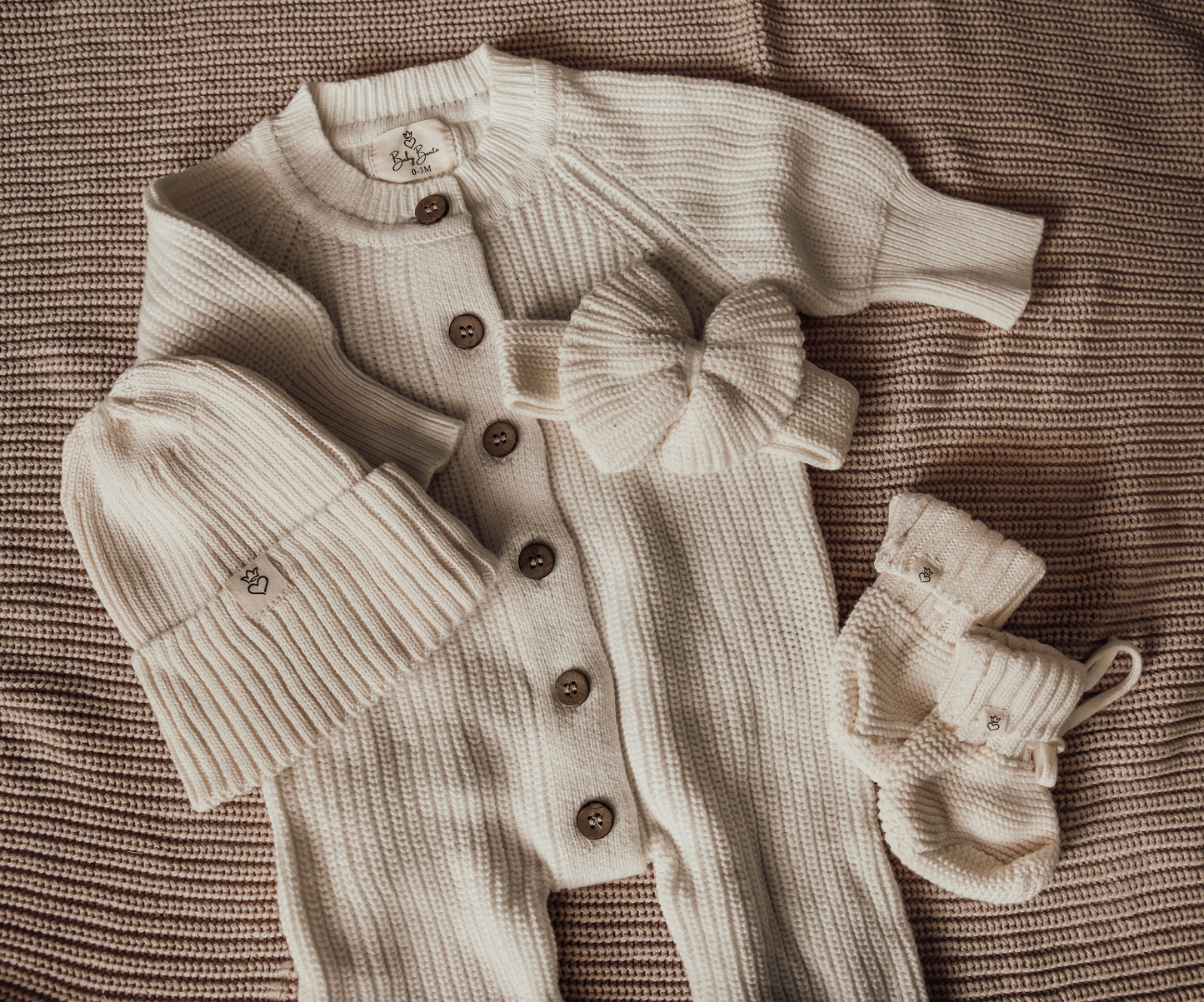 Tricot Romper / barboteuse tricotée