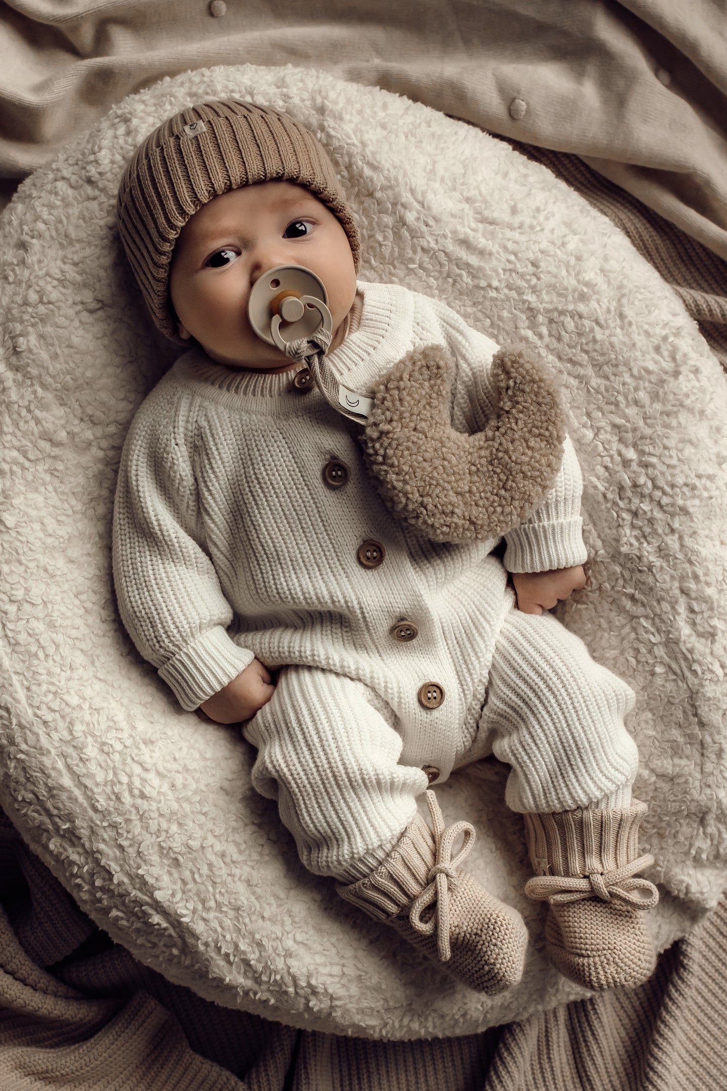 Tricot Romper / barboteuse tricotée