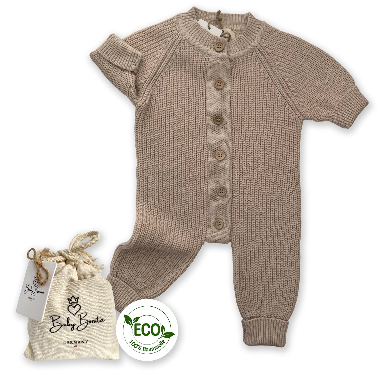 Tricot Romper / barboteuse tricotée